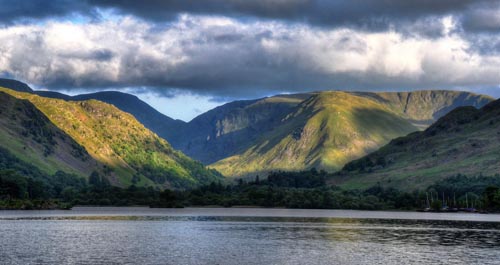Ullswater and the Cumbrian Mountains